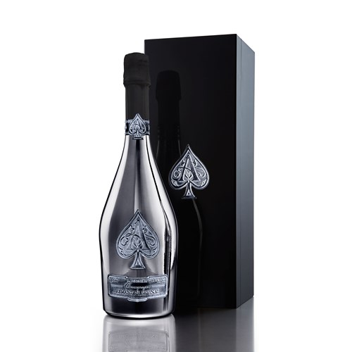 Send Armand de Brignac Blanc de Noirs in Grey Bottle 75cl in Branded Box